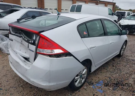 2010 Honda Insight Ex from USA, damaged, VIN JHMZE2H71AS030490